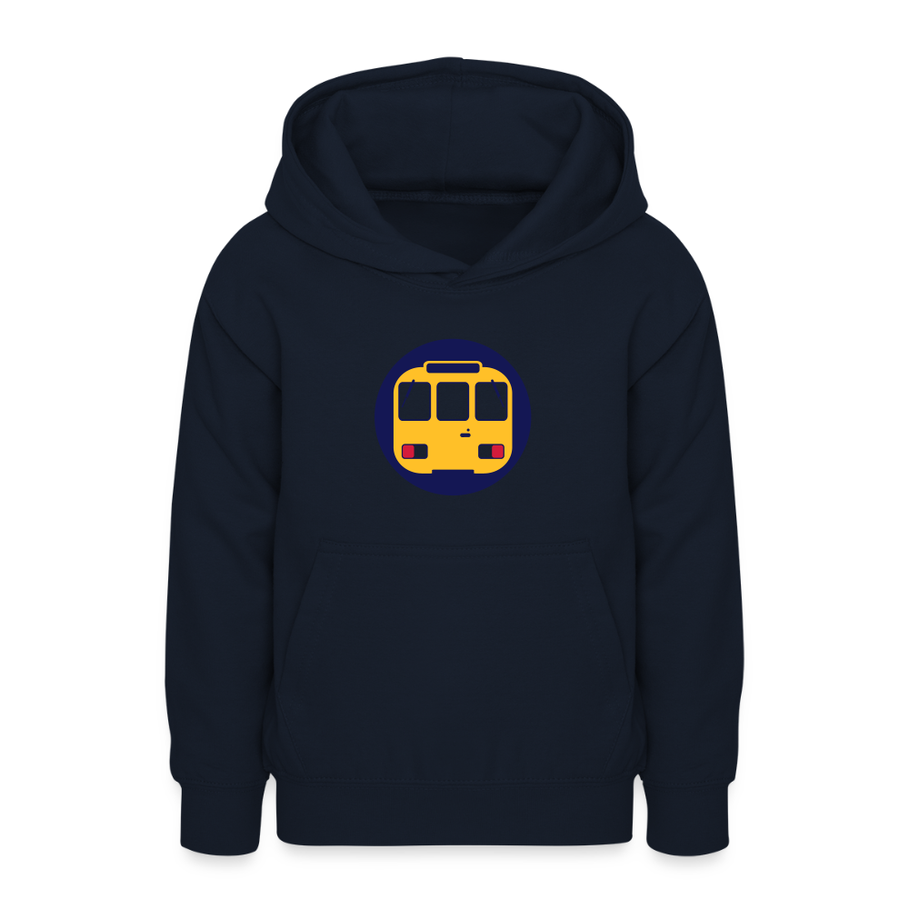 U-Bahntunnel - Teenager Hoodie - Navy