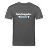 Mein biologischer Hund. - Unisex Bio T-Shirt - Anthrazit
