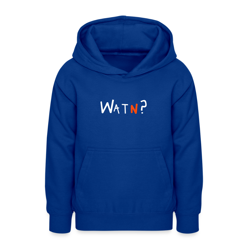 WATN? - Teenager Hoodie - Royalblau