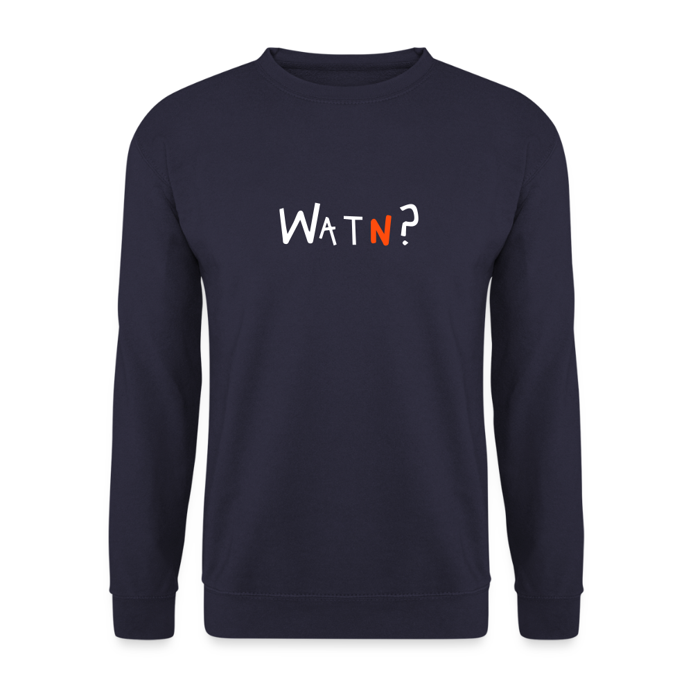 WATN? - Unisex Pullover - Navy