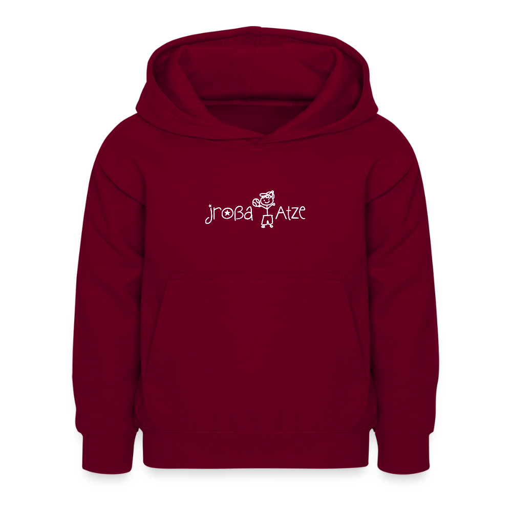 Jroßa atze - Kinder Hoodie - Bordeaux