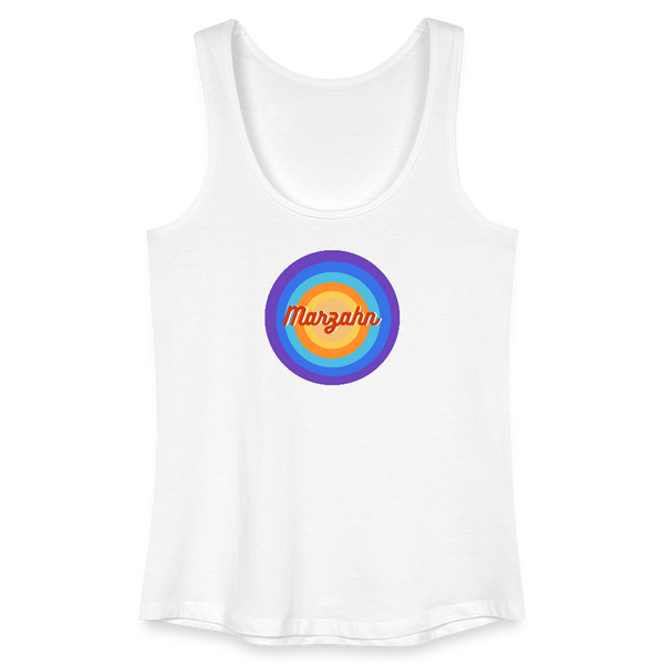 Marzahn Retro - Frauen Bio Tank Top - Weiß