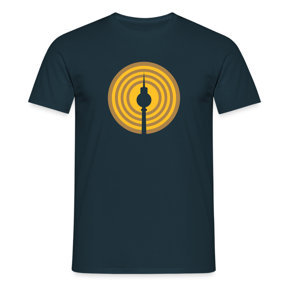 Berlin im Fokus - Männer Premium T-Shirt - Navy