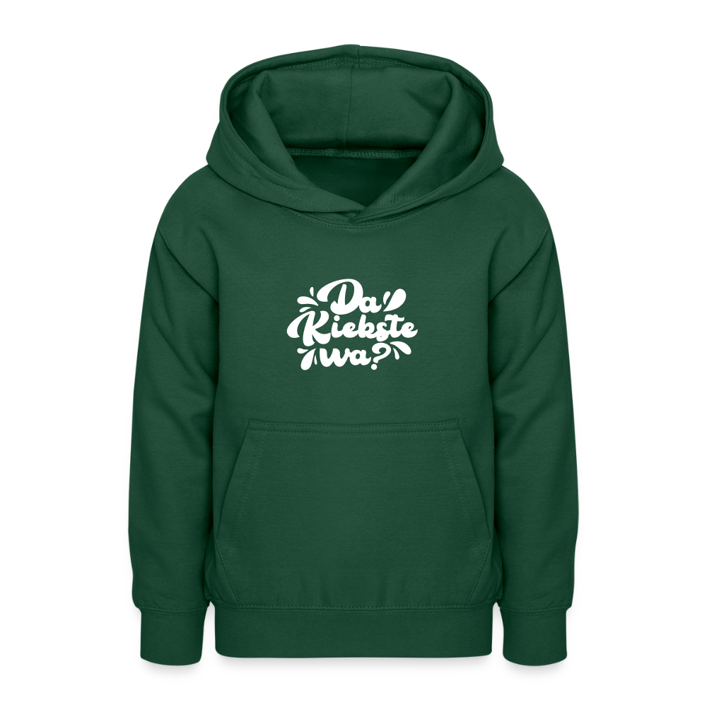 Kiekste - Teenager Hoodie - Flaschengrün
