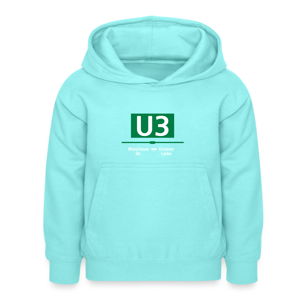 U3 - Kinder Premium Hoodie - Pfefferminze