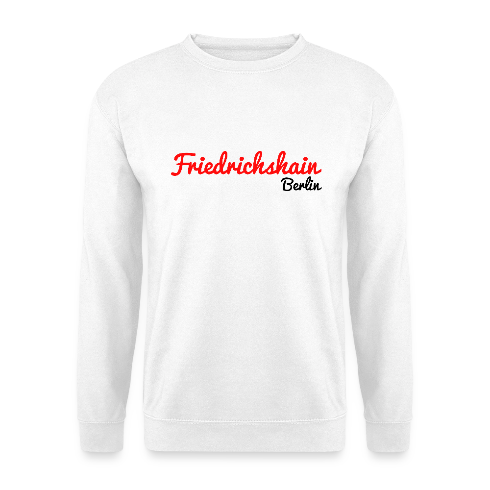Friedrichshain Berlin - Unisex Pullover - Weiß