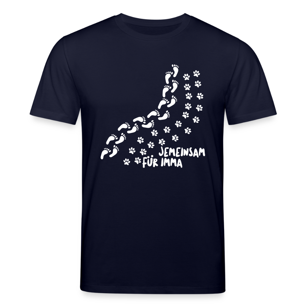 Jemeinsam Für Imma - Unisex Bio T-Shirt - Navy