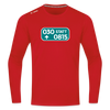 030 statt 0815 - Männer Sport Langamshirt - Rot