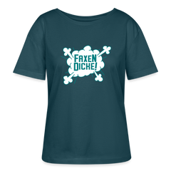 Faxen Dicke! - Relaxed Rundhals Frauen Bio-T-Shirt