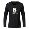 Bärlin - Frauen Sport Langarmshirt - Schwarz