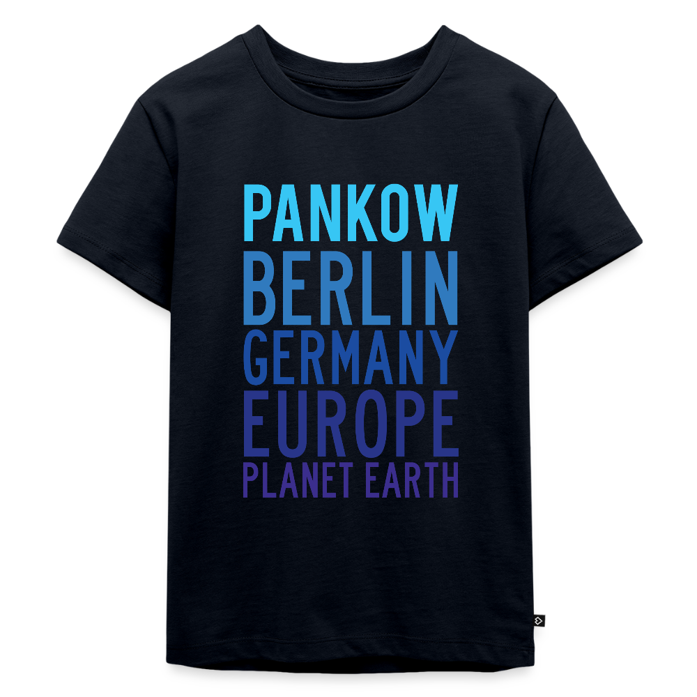 Pankow Planet Earth - Kinder Premium T-Shirt - Navy
