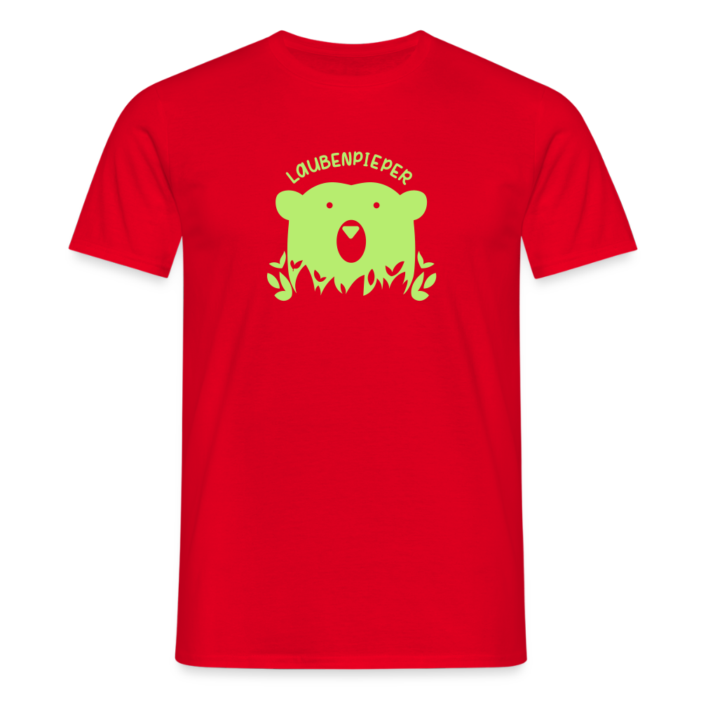 Laubenpieper - Männer Premium T-Shirt - Rot