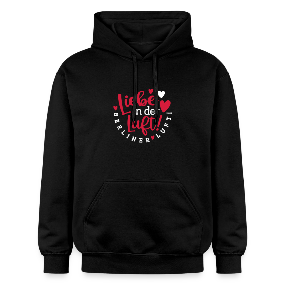 Liebe in der Luft! Berliner Luft! - Hoodie - Schwarz