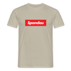 Spandau rot - Männer Premium T-Shirt - Sandbeige