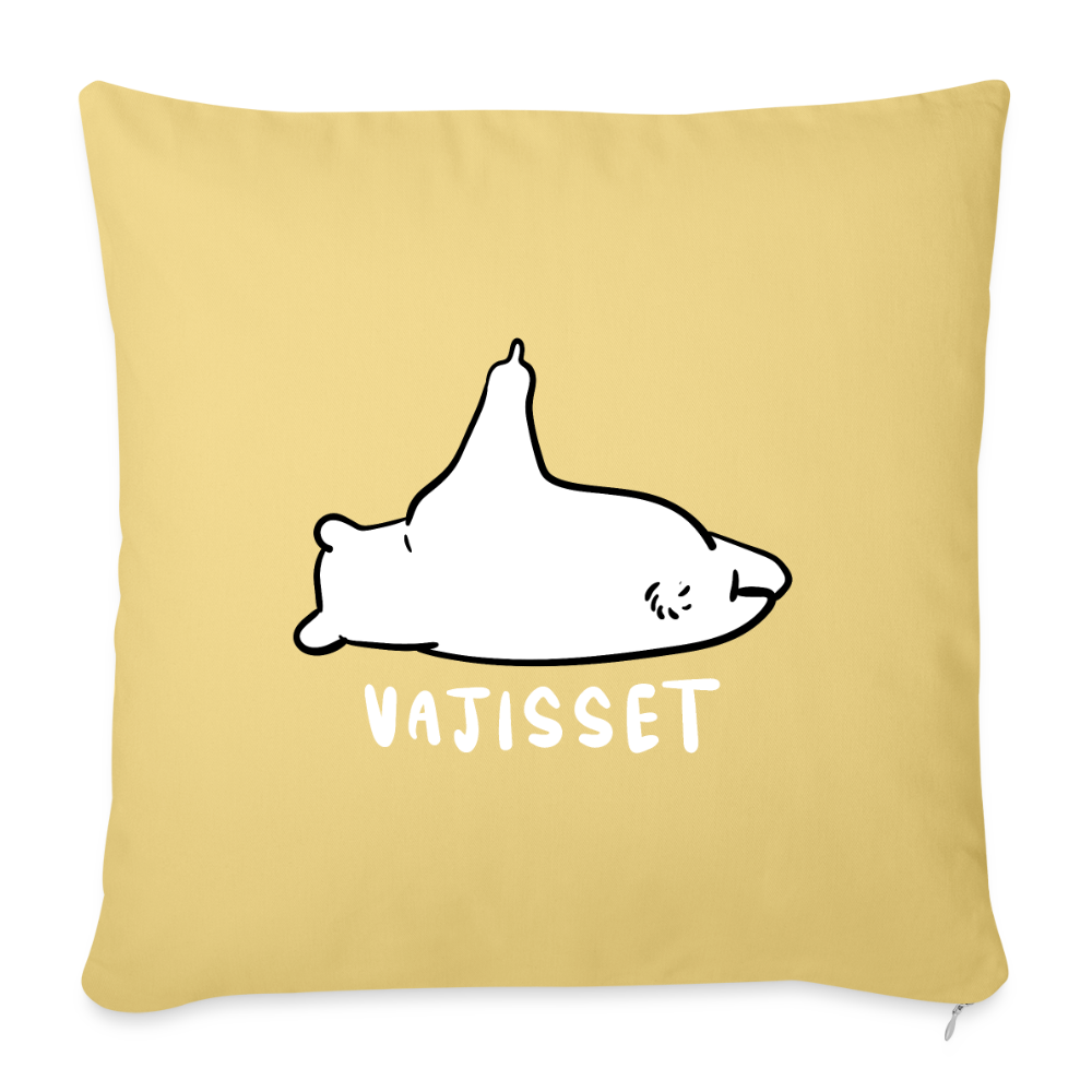 Vajisset Bär - Sofakissen mit Füllung (45 x 45 cm) - Hellgelb