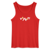 VAJISSET - Männer Tank Top - Rot