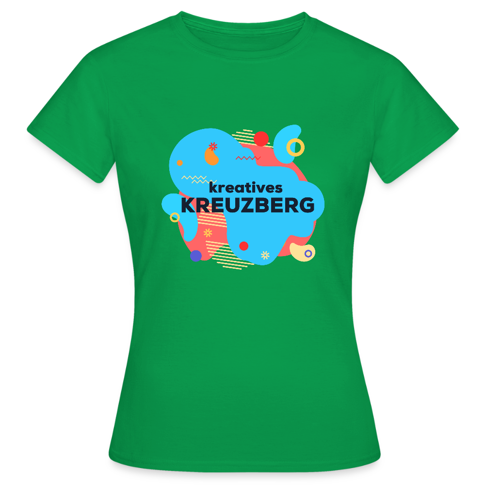 Kreatives Kreuzberg - Frauen Premium T-Shirt - Kelly Green