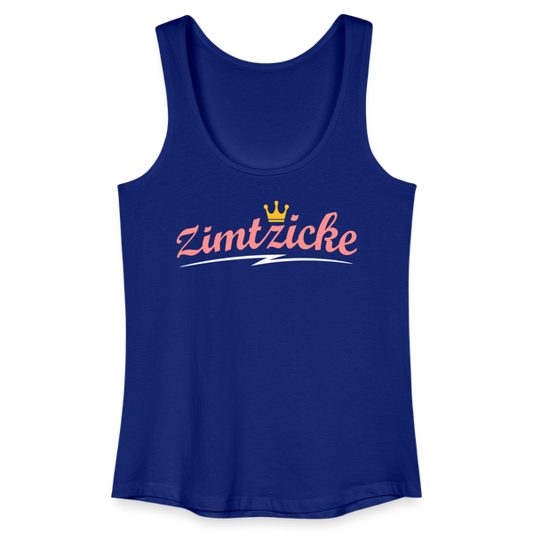 Zimtzicke - Frauen Bio Tank Top - Königsblau