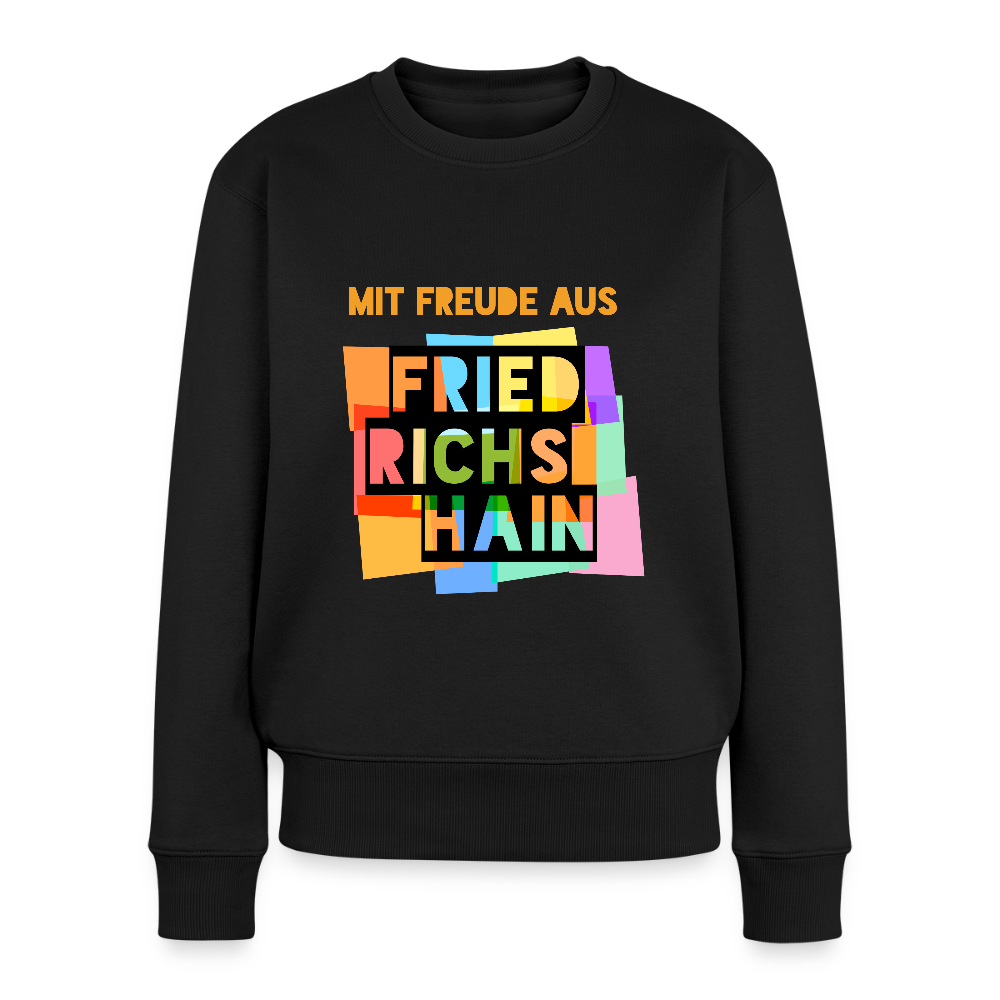 Freude aus Friedrichshain - Frauen Premium Pullover - Schwarz