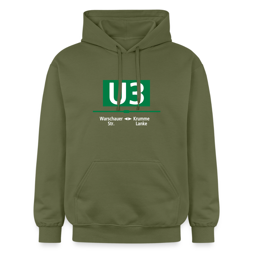 U3 - Hoodie - Militärgrün