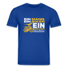 Ein Mann, Ein Biker, Ein Berliner - Unisex Bio T-Shirt - Dunkelblau