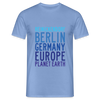 Reinickendorf Planet Earth - Männer Premium T-Shirt - carolina blue