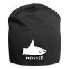 Vajisset Bär - Jersey Beanie - Schwarz