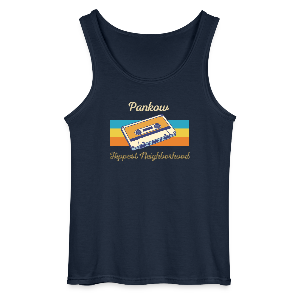 Pankow Hippest Neighborhood - Männer Tank Top - Navy