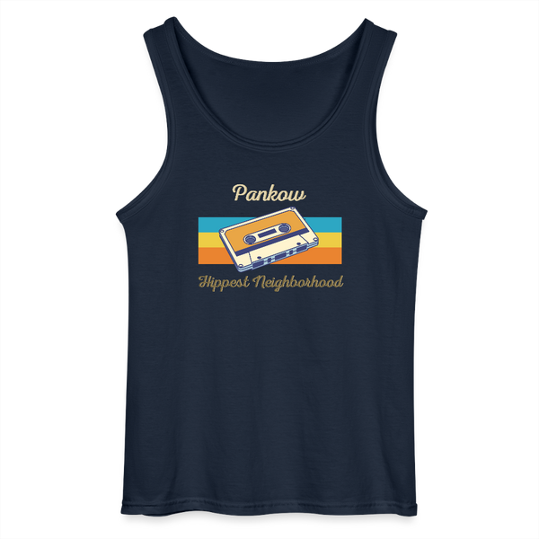 Pankow Hippest Neighborhood - Männer Tank Top - Navy
