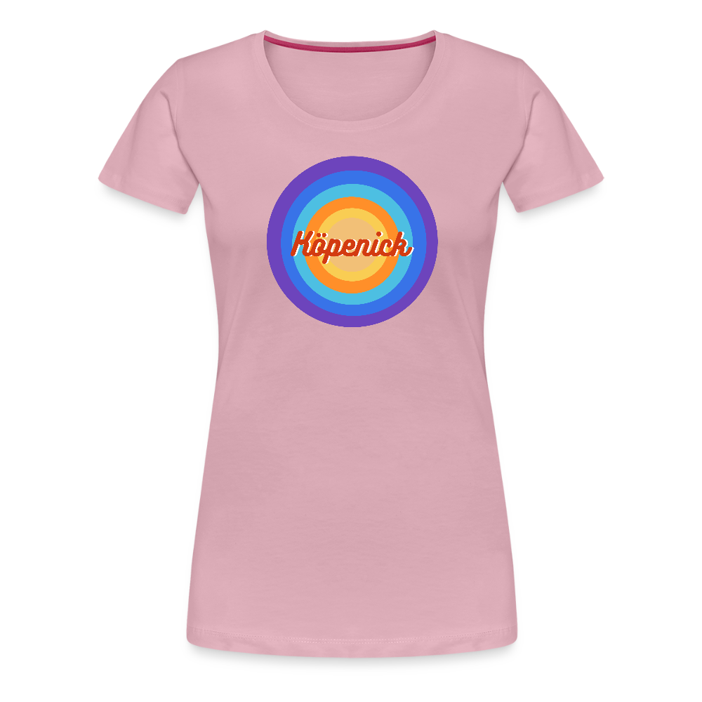 Köpenick Retro - Frauen Premium T-Shirt - Hellrosa