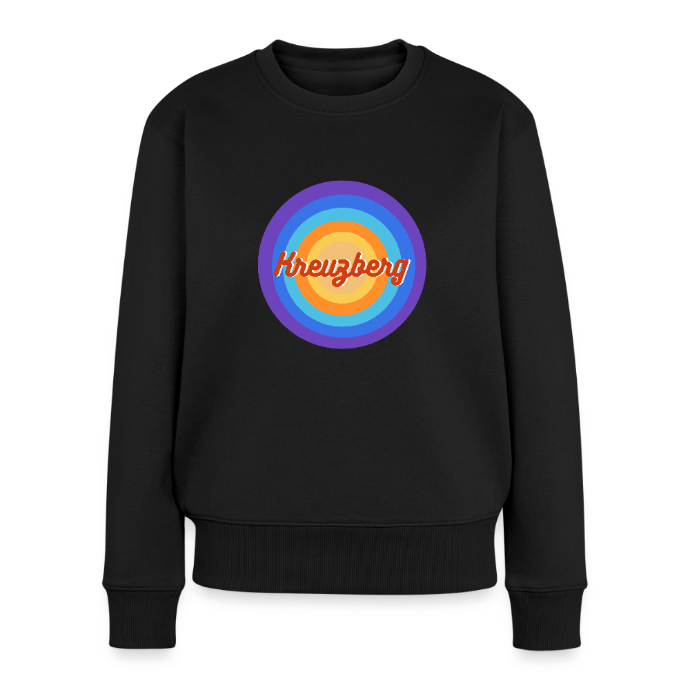 Kreuzberg Retro - Frauen Premium Pullover - Schwarz