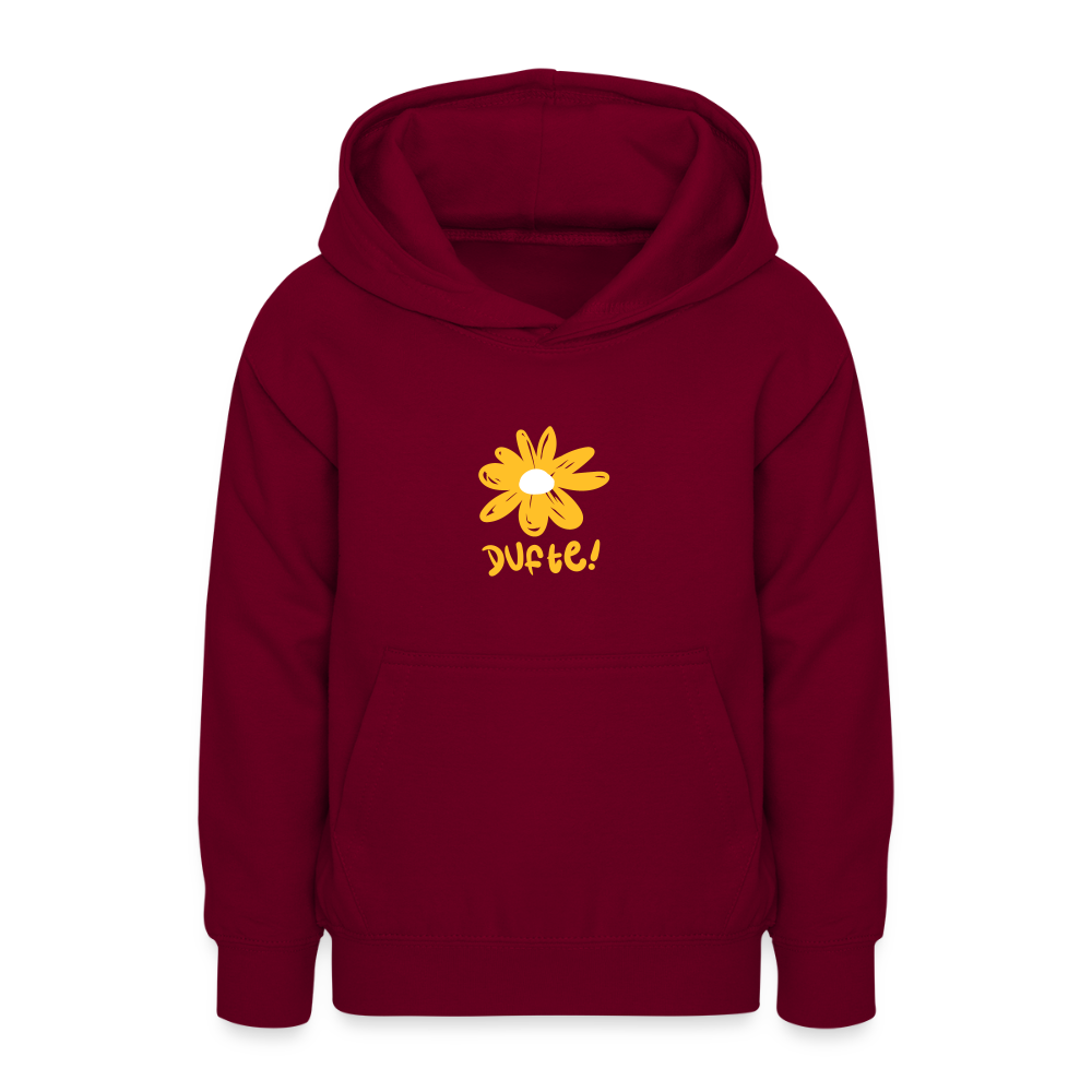 Dufte - Teenager Hoodie - Bordeaux