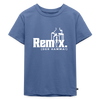Remix. - Kinder Premium T-Shirt - Taubenblau