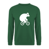Fahrradbär - Unisex Pullover - Grün