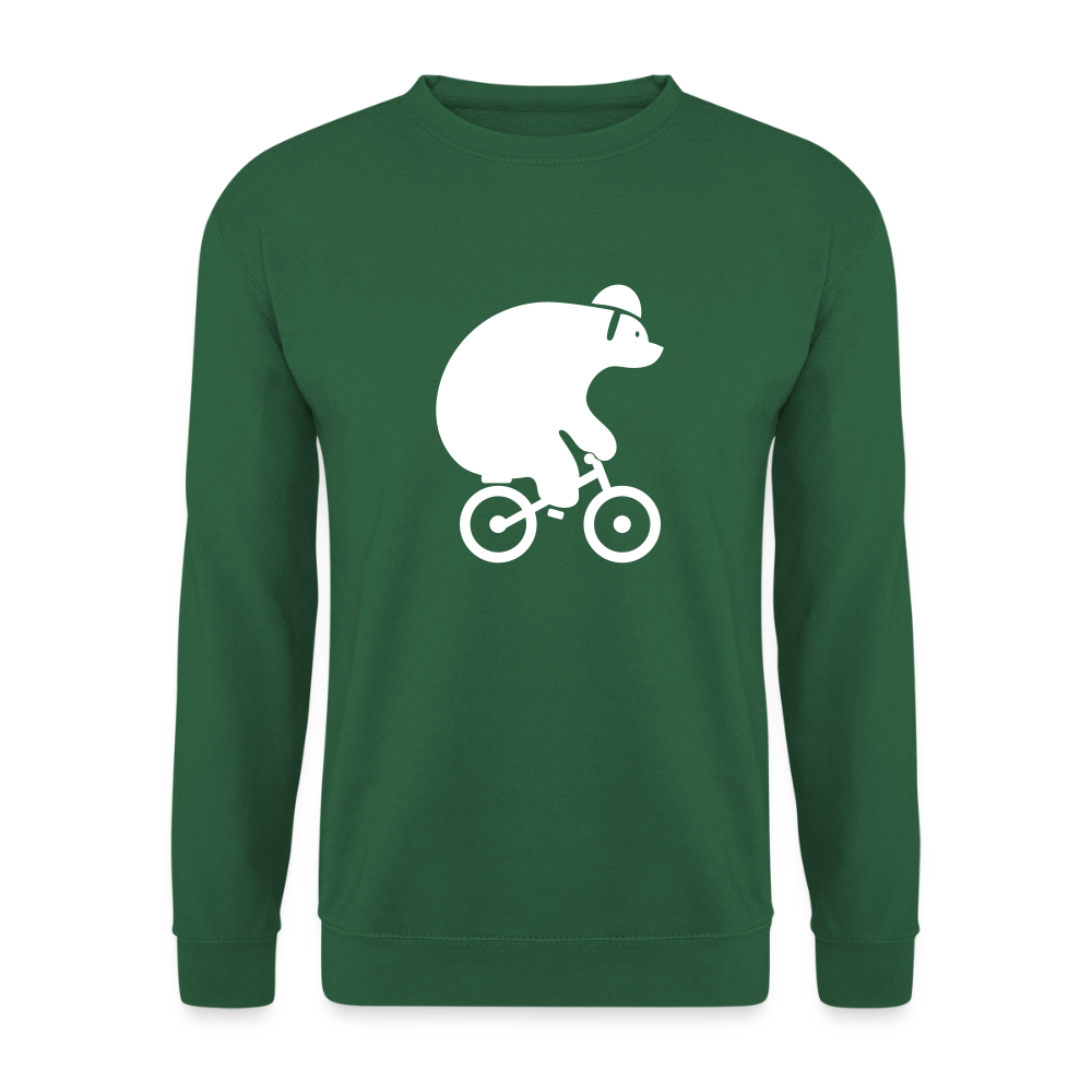 Fahrradbär - Unisex Pullover - Grün