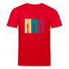 Berlin Retro - Unisex Bio T-Shirt - Rot