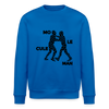 Mo le cule Man - Unisex Bio Sweatshirt - Königsblau