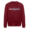 keen Pappenstiel! - Unisex Bio Sweatshirt - Burgunderrot