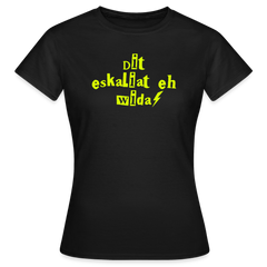 Dit eskaliat eh wilda  - Frauen Premium T-Shirt