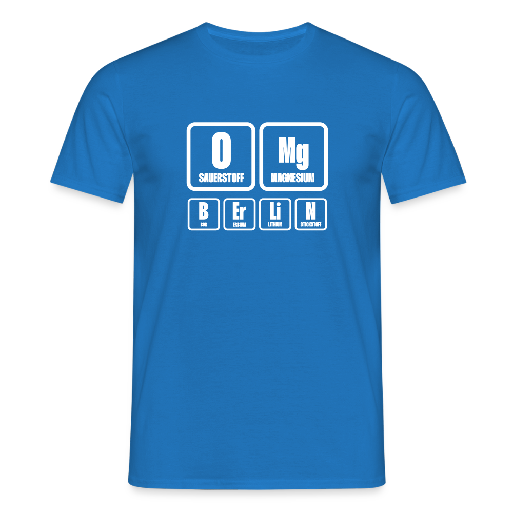 OMG Berlin - Männer Premium T-Shirt - Royalblau