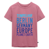 Tempelhof Planet Earth - Kinder Premium T-Shirt - Mauve