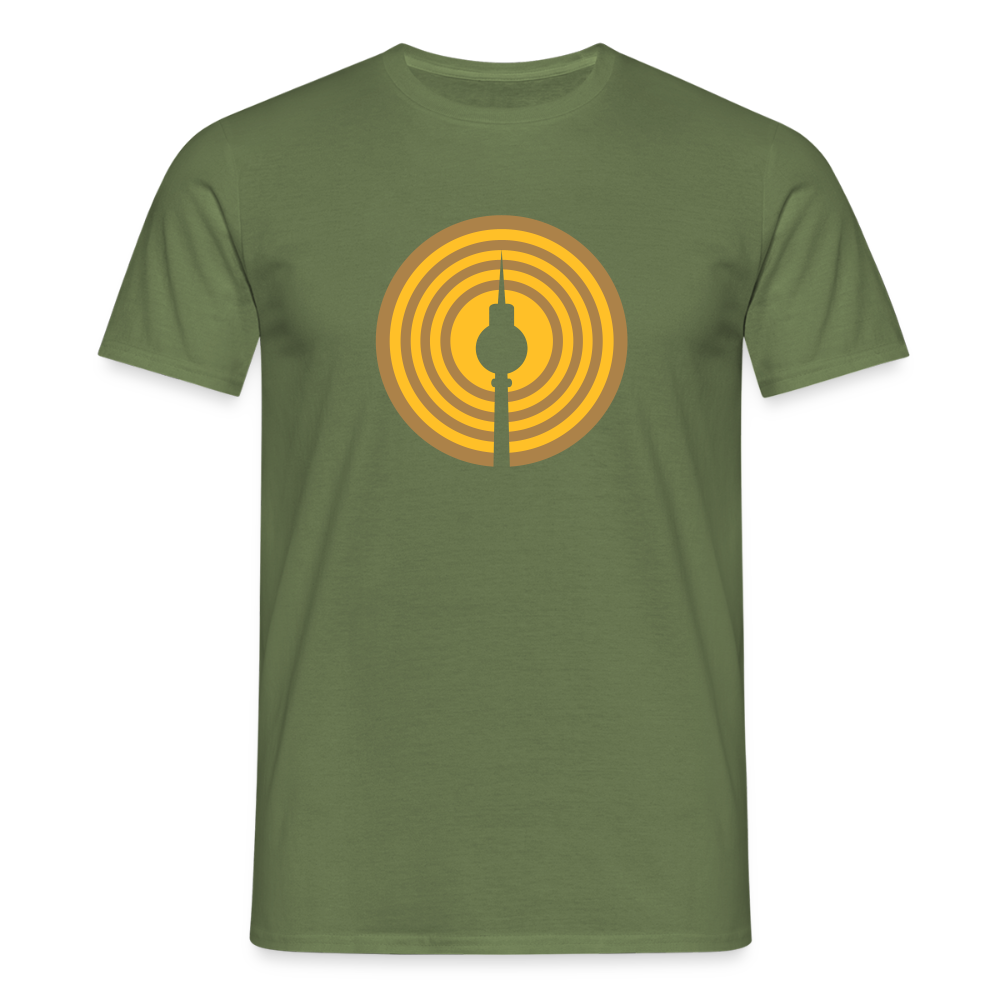 Berlin im Fokus - Männer Premium T-Shirt - Militärgrün