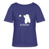 Flitzpiepe - Relaxed Rundhals Frauen Bio-T-Shirt - Dämmerung
