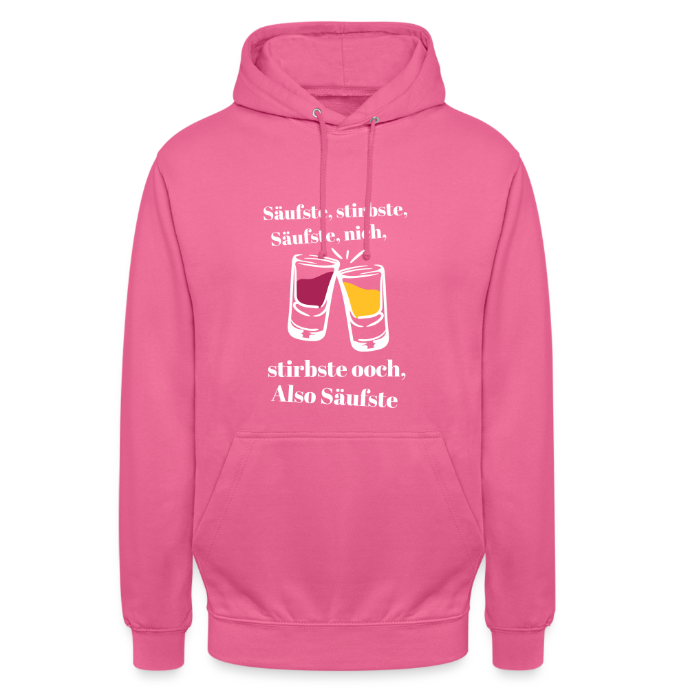 Säufste - Unisex Hoodie - Pink