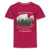 Grönland oder Grunewald - Teenager Premium T-Shirt - dunkles Pink
