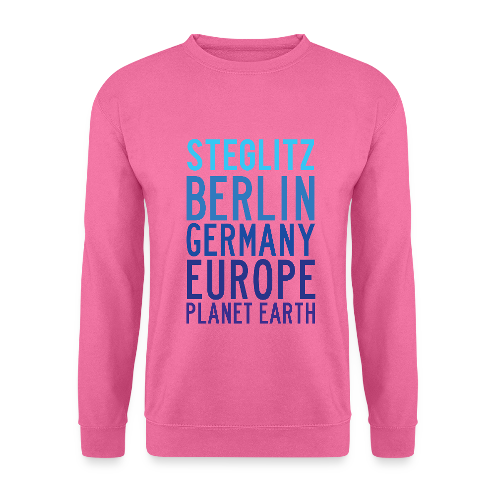 Steglitz Planet Earth - Unisex Pullover - Pink