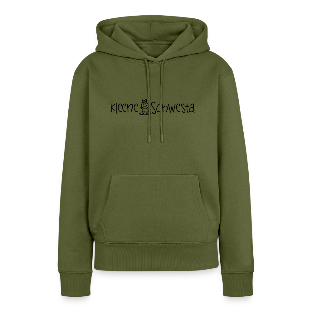 Meene Schwesta - Frauen Premium Hoodie - Khaki