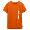 Fernsehturm Zick zack - Teenager Premium T-Shirt - Orange