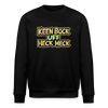 Keen Bock uff Heck Meck - Unisex Bio Sweatshirt - Schwarz
