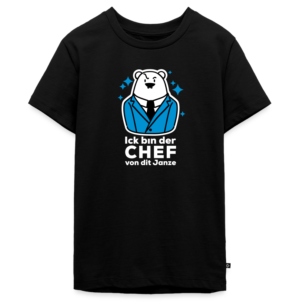 Chef - Teenager Premium T-Shirt - Schwarz